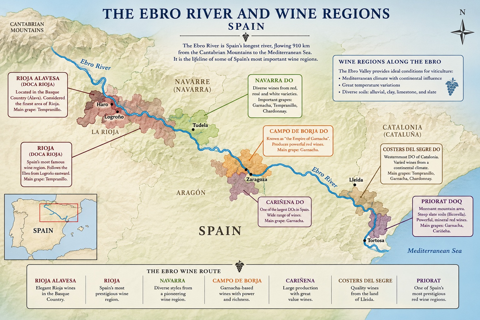 Ebro Map