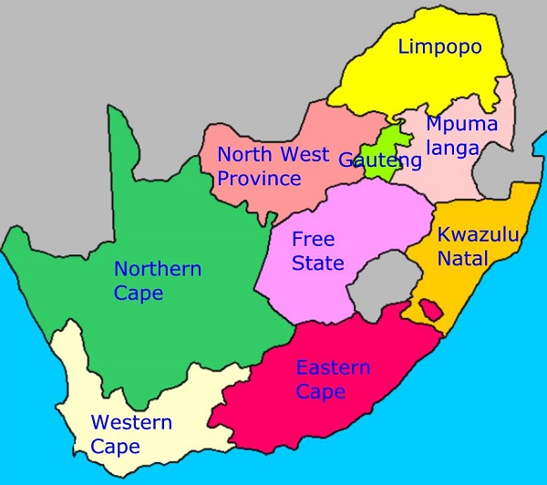 South African regions