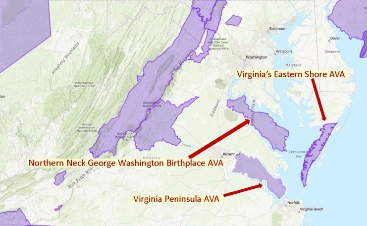 Virginia AVAs